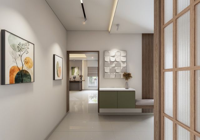 3D interior render 1 for Mr Akshith, designed by Golden Homes