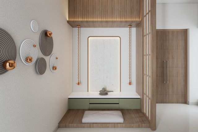3D interior render 2 for Mr Akshith, designed by Golden Homes