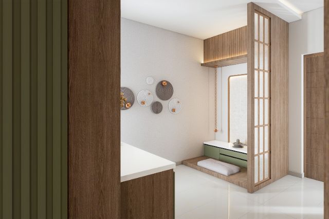 3D interior render 3 for Mr Akshith, designed by Golden Homes