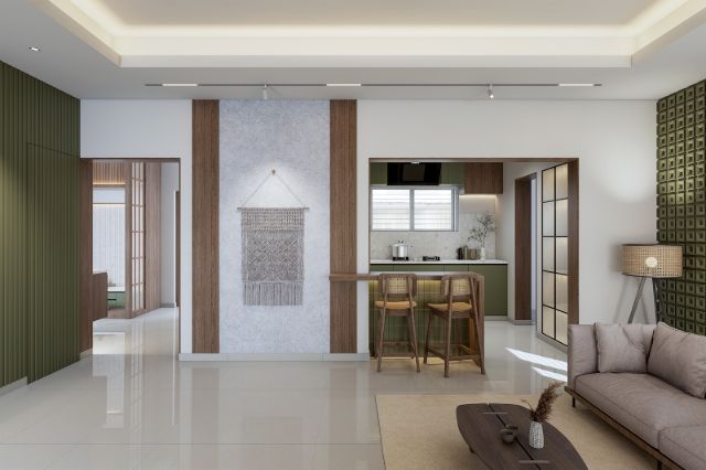 3D interior render 6 for Mr Akshith, designed by Golden Homes