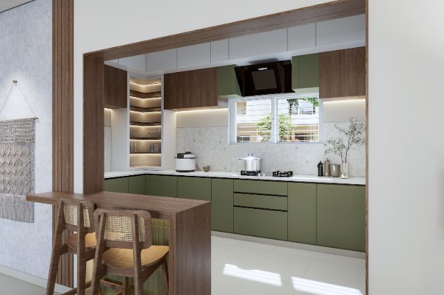 3D interior render 9 for Mr Akshith, designed by Golden Homes
