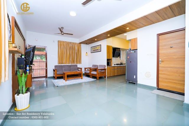 Open living and dining, Mr Arun M's home, San Siri Residency, Yelahanka