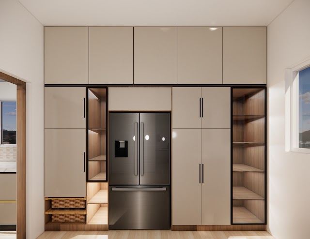 Utility, Hrishitha Amarnath Residence 3D design