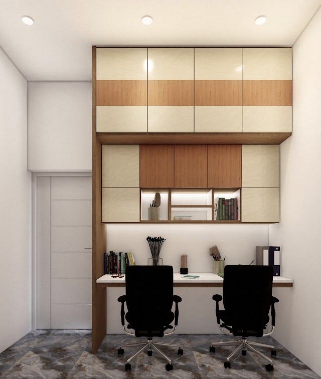 Study room, Madhu Residence Interiors 3D design