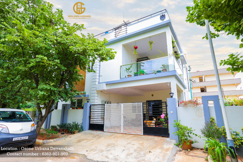 Villa built at Ozone Urbana, Devanahalli, Bangalore
