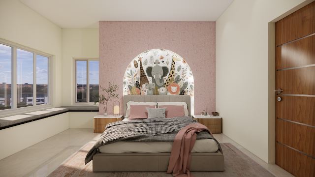 Kids room, Sebastian Residence 3D design