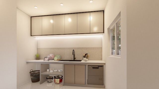 Utility area, Sebastian Residence 3D design