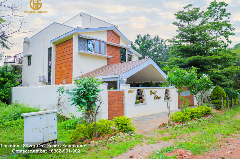 Silver Oak Resort construction project in Rajanakunte, Bangalore