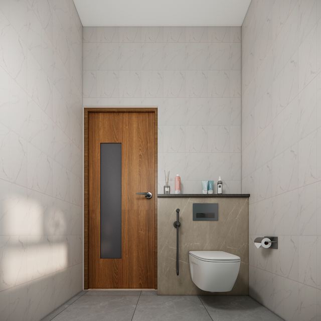 Bathroom, Venugopal Residence 3D design